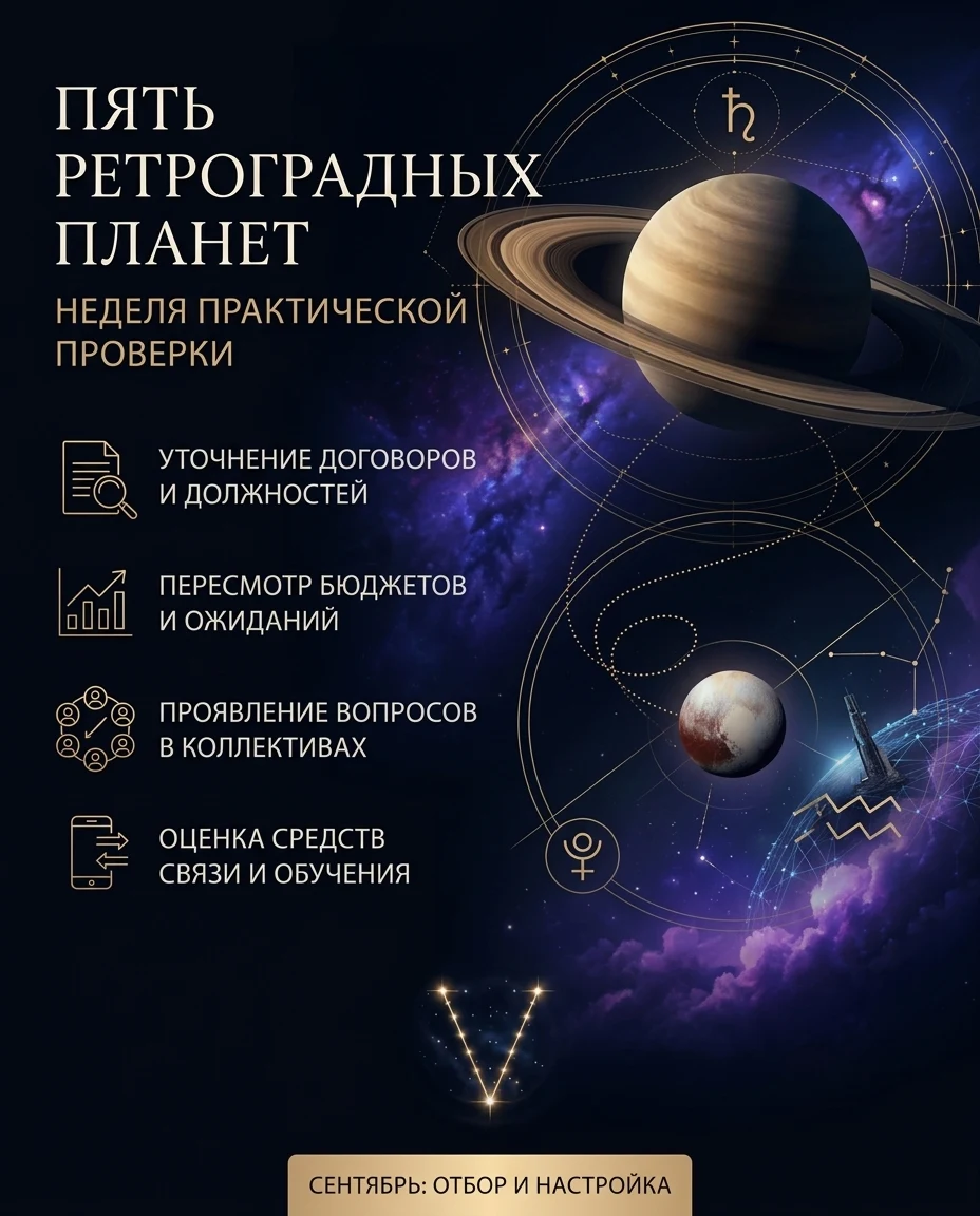 Небо недели: 7–13 сентября